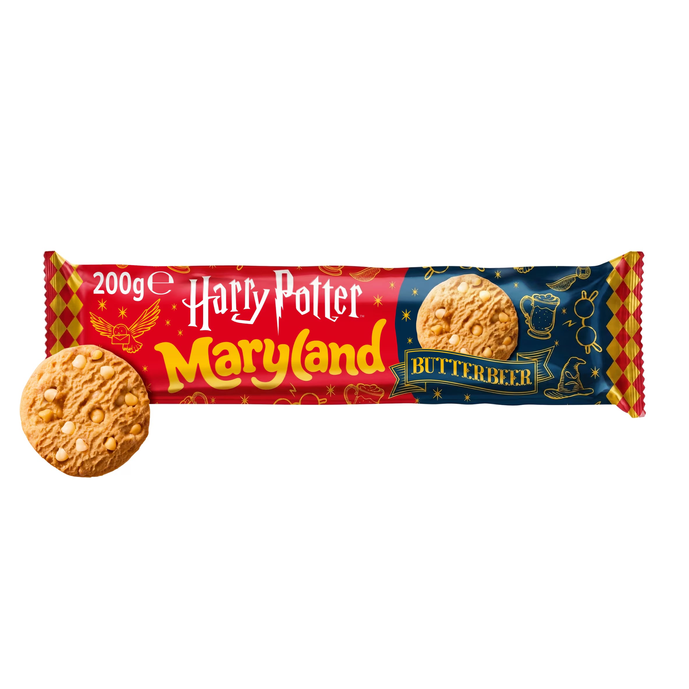 20 X Maryland Harry Potter Butterbeer Cookies - 200Gm
