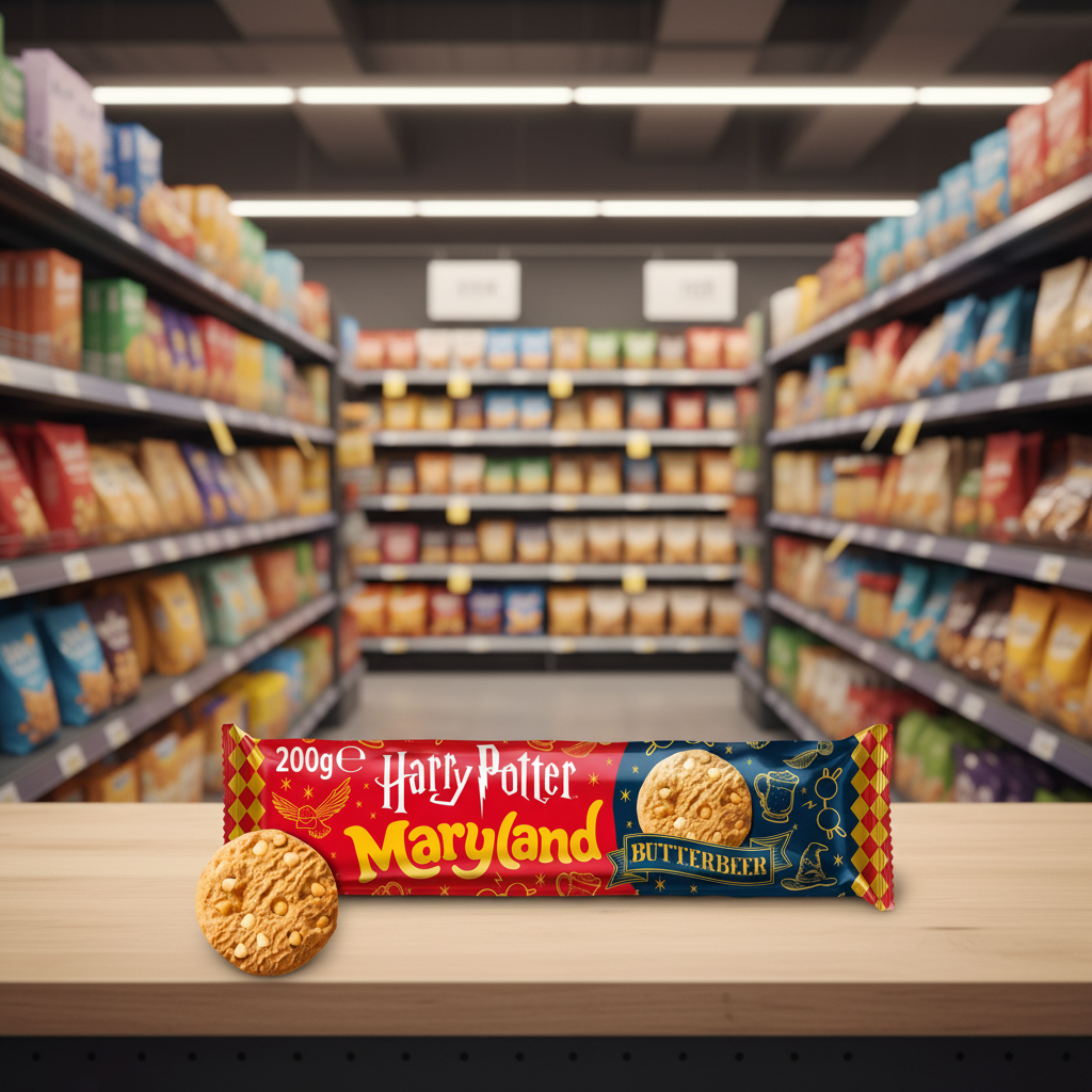 20 X Maryland Harry Potter Butterbeer Cookies - 200Gm