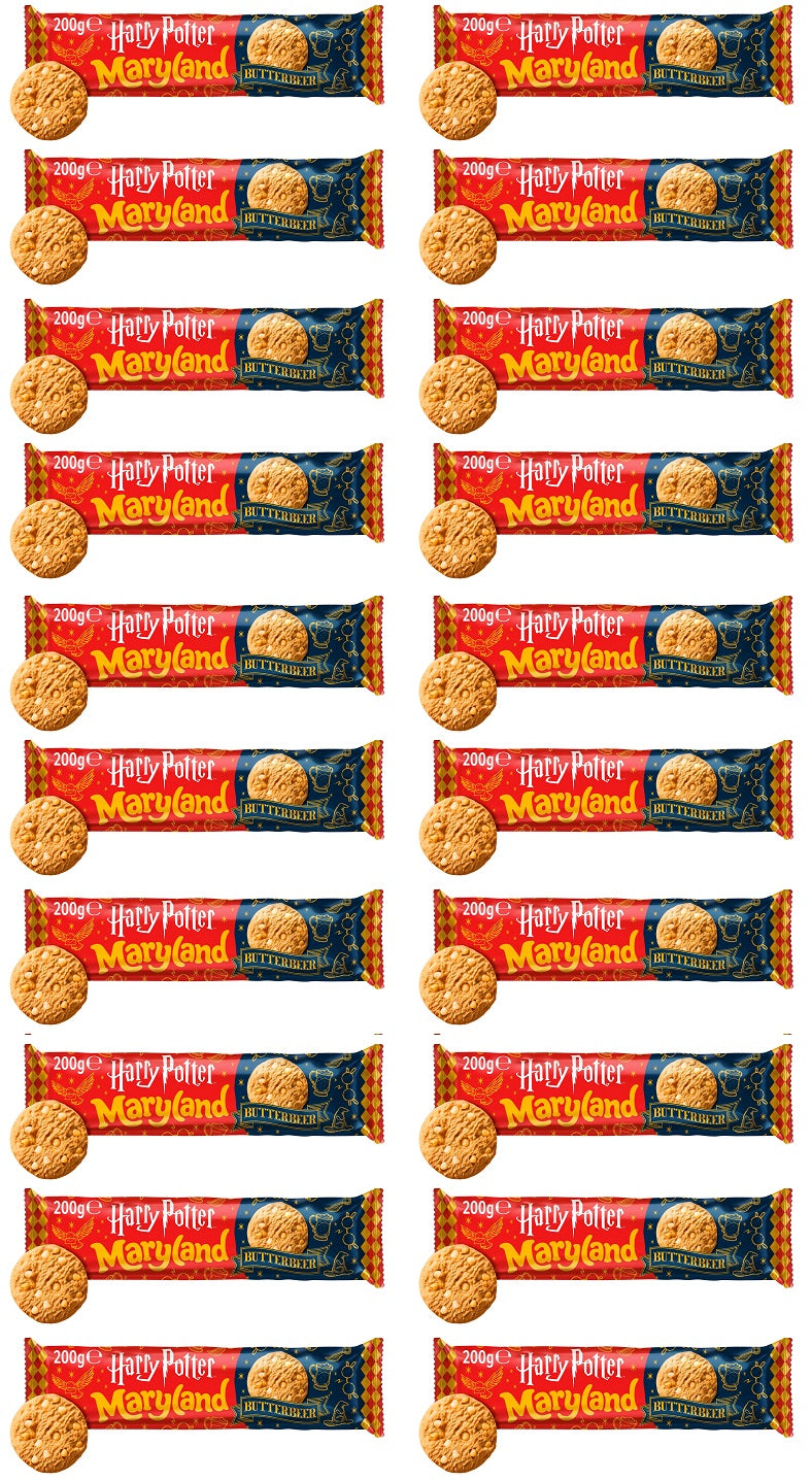 20 X Maryland Harry Potter Butterbeer Cookies - 200Gm