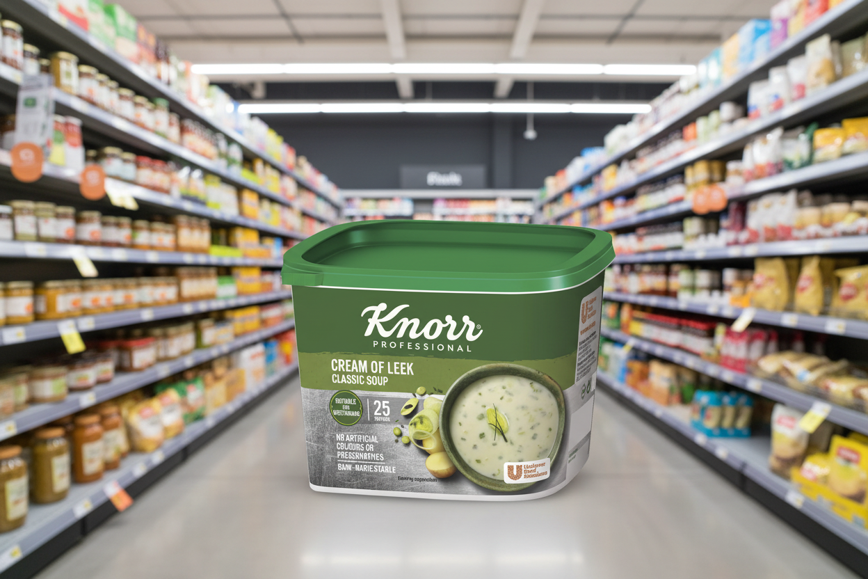 6 x Knorr Professional Classic Cream Of Leek Soup 25 Port