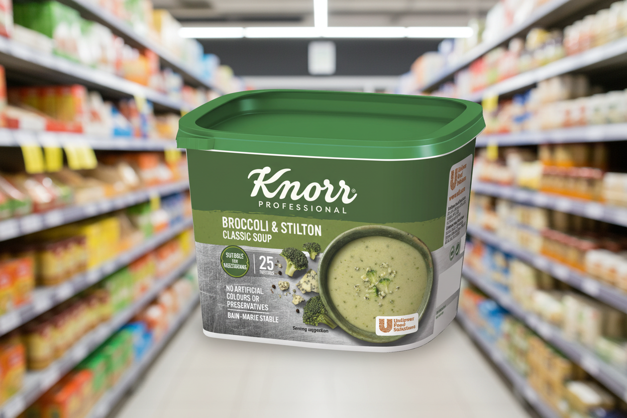 6 x Knorr Professional Classic Broccoli & Stilton Soup 4.5L