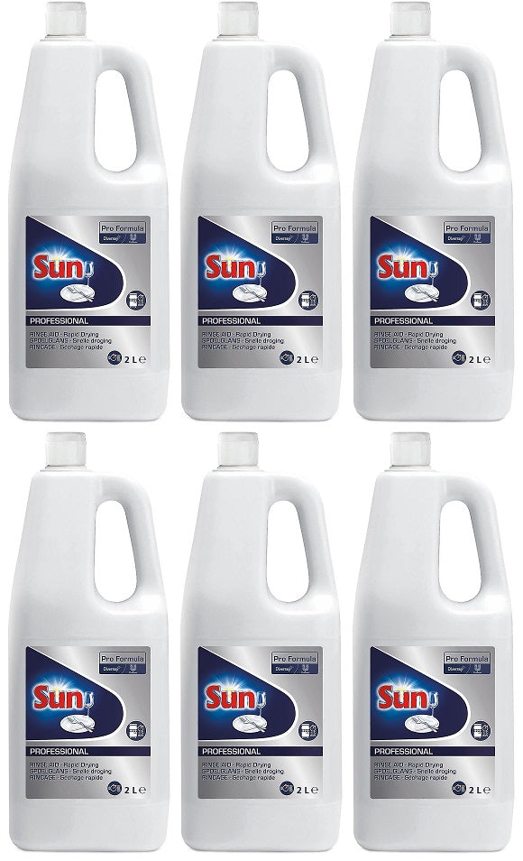 6 x Sun Rinse Aid 2L
