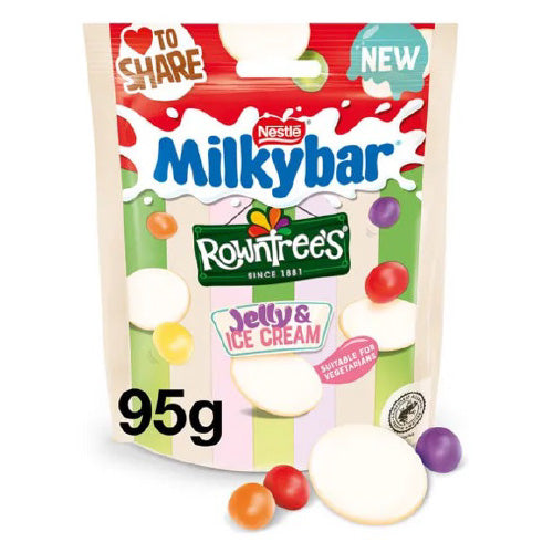 9 x Milkybar Buttons Jelly Pouch - 95GM