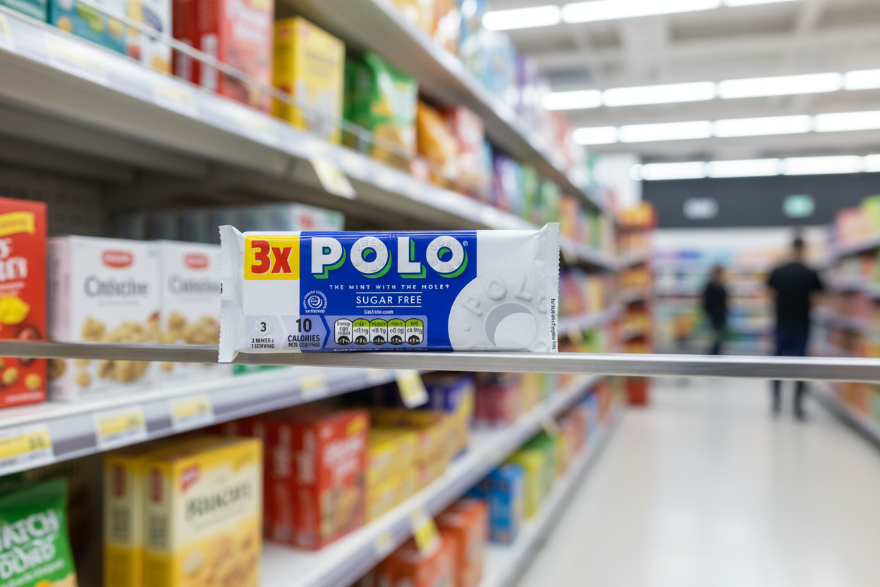 32 x Polo Sugar Free 3pk - 100GM