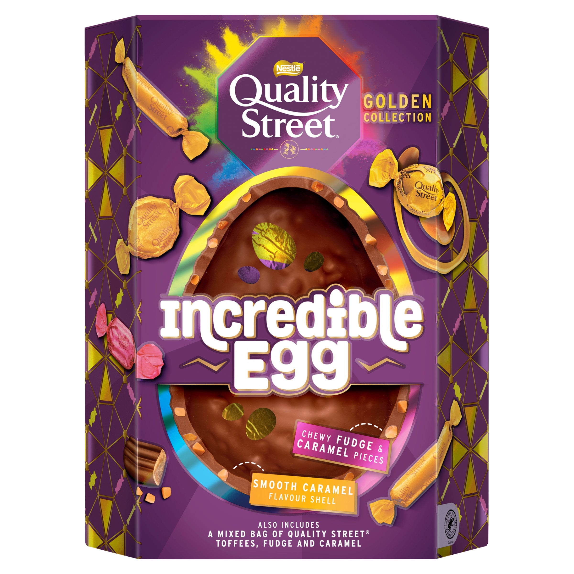 4 X Quality Street Inclusion Egg - 379Gm