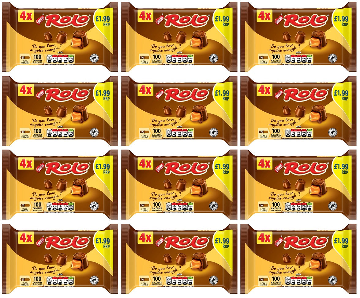 12 X Rolo 4Pk 166.4g