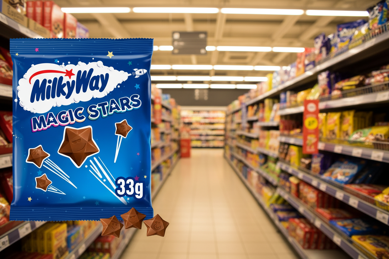 36 x Milky Way Magic Stars Chocolate Bag - 33G