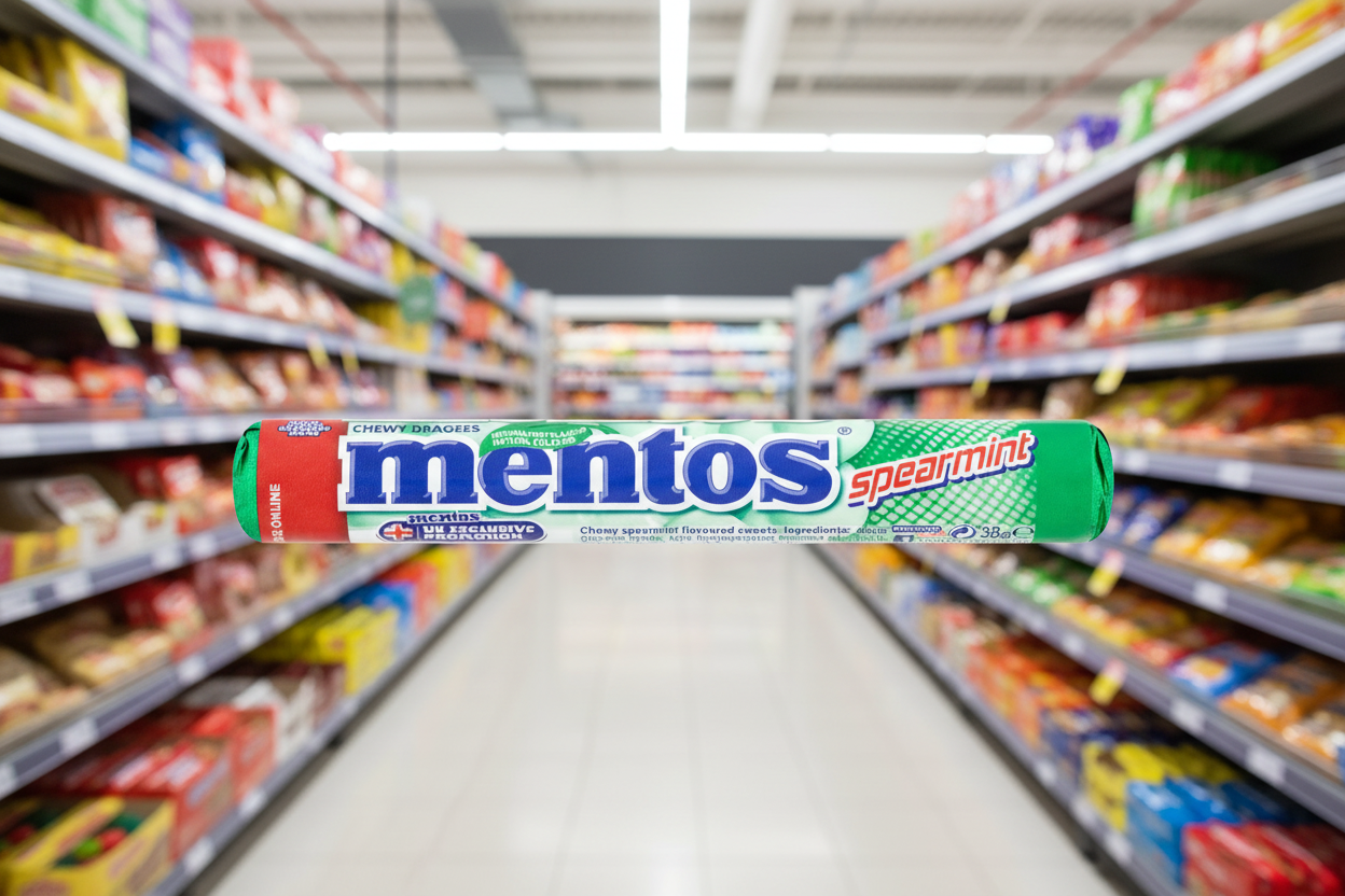 40 x Mentos Spearmint Chewy 37.5G