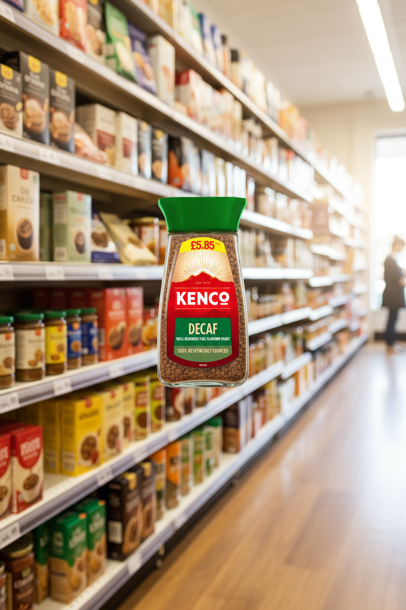 6 X Kenco Decaf Instant Coffee - 100G