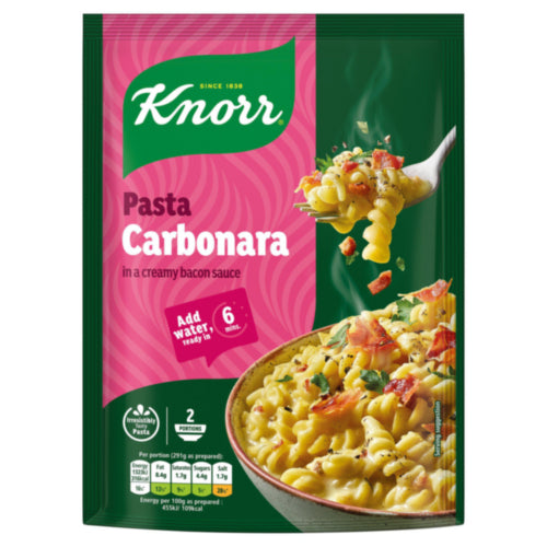 10 x Knorr Pastaria Pasta Carbonara 155 G