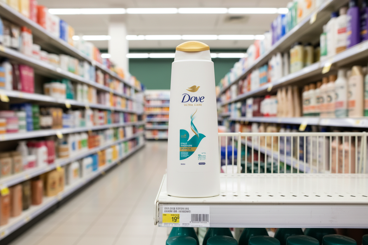 6 x Dove Shampoo Daily Moisture - 400ML