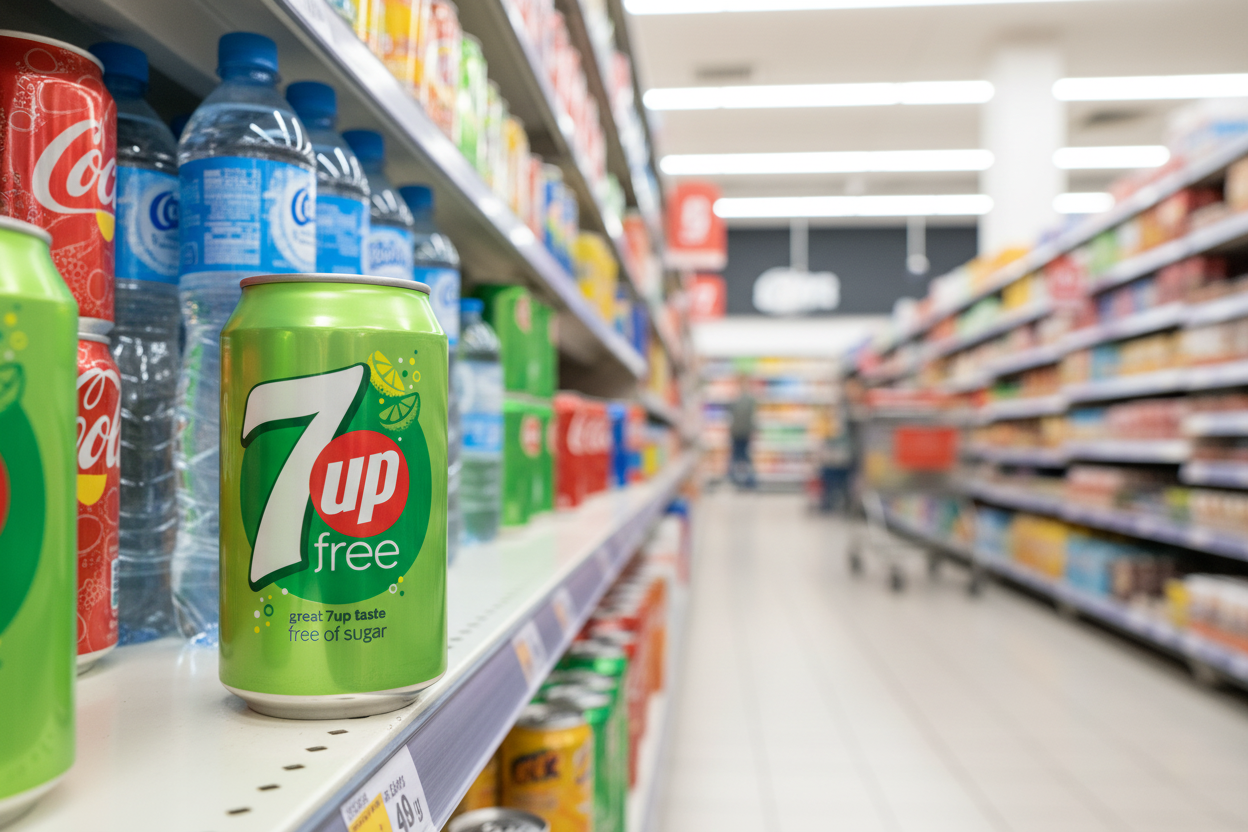 24 x 7Up Free Cans 330Ml