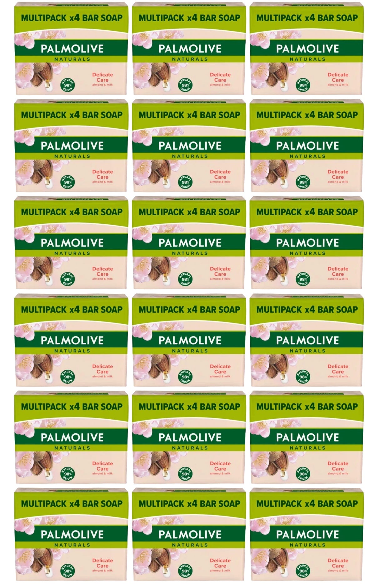 18 X Palmolive Soap Delicate Care - 4 Pack