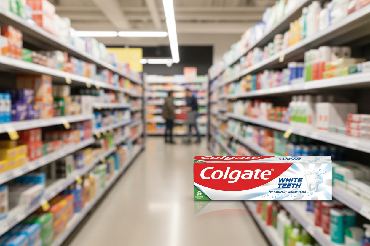 12 x Colgate Toothpaste White Teeth - 75Ml