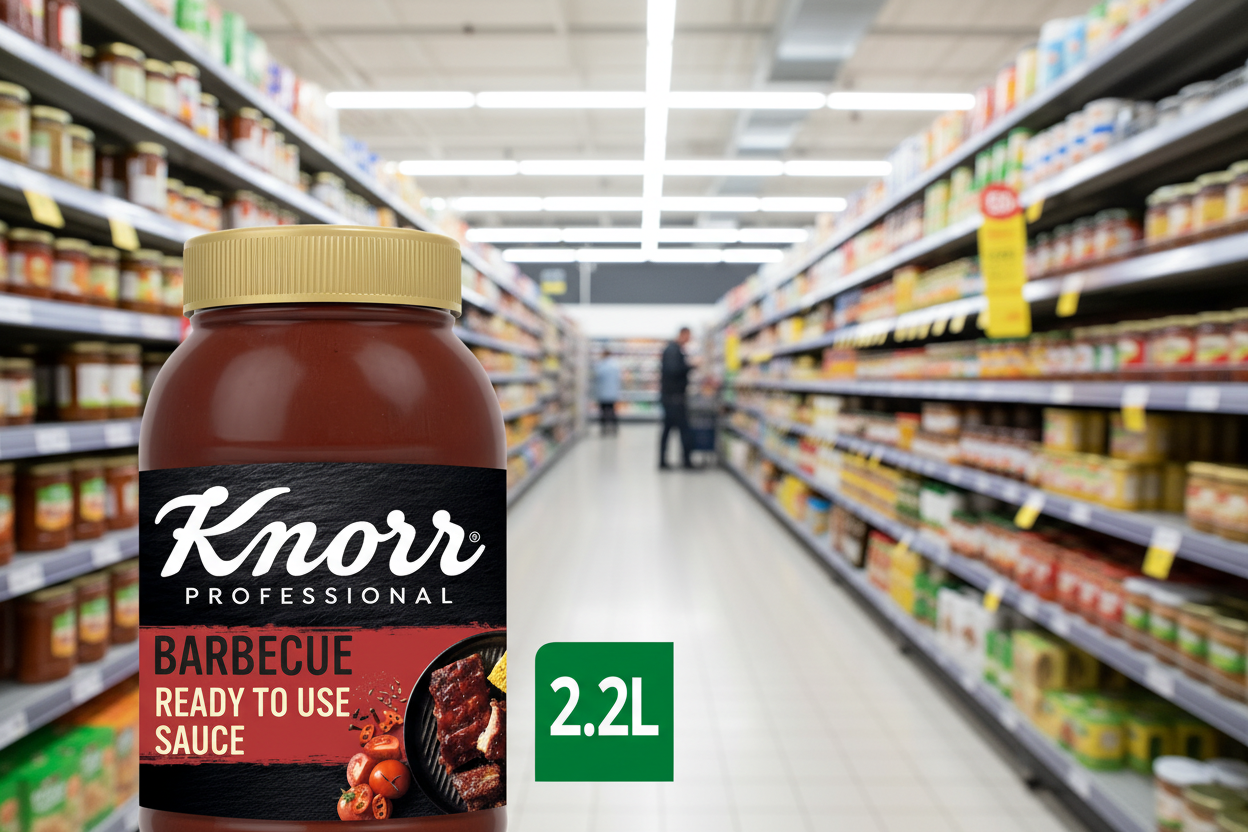 2 x Knorr Professional Barbecue Ready To Use Sauce 2.2L