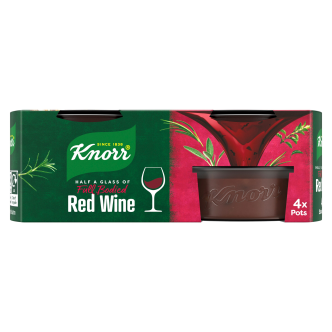 8 x Knorr Stock Pot Red Wine - 104G