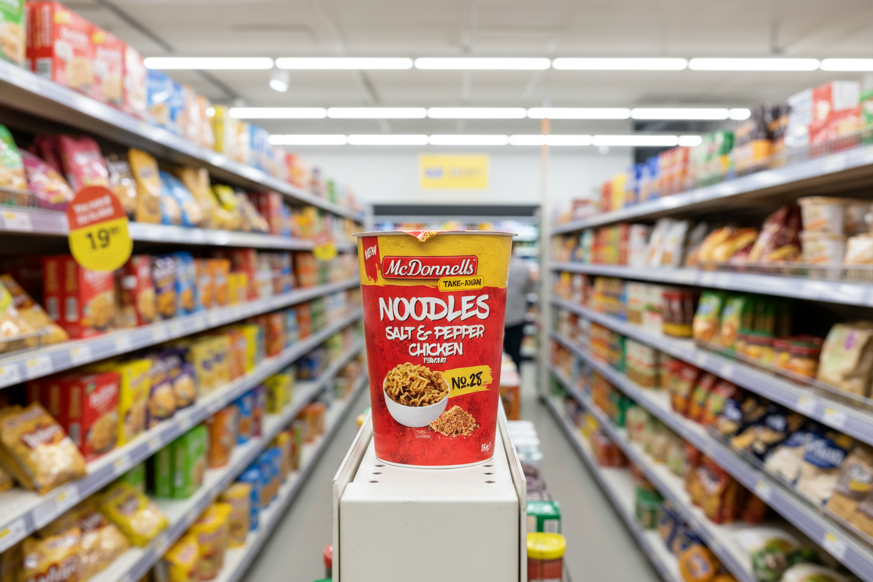 8 x Mcdonnells Salt & Pepper Chicken Noodle Pot 85G