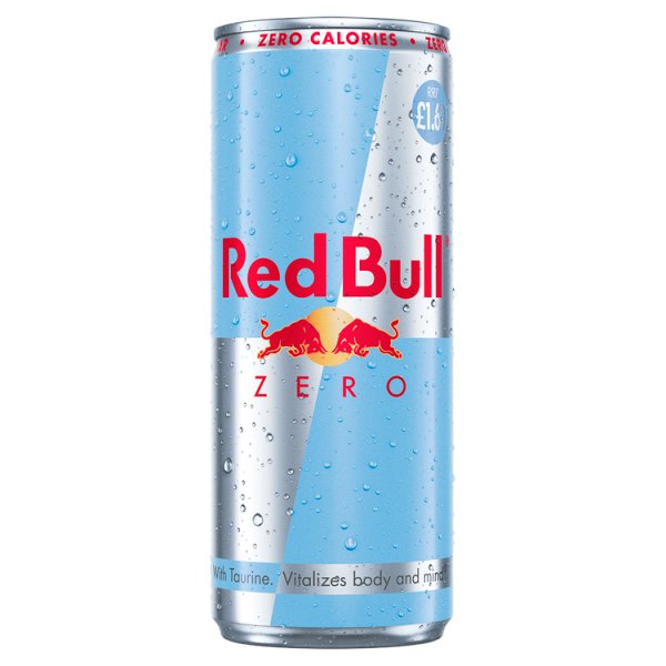 12 x Red Bull Energy Drink Zero - 250ML