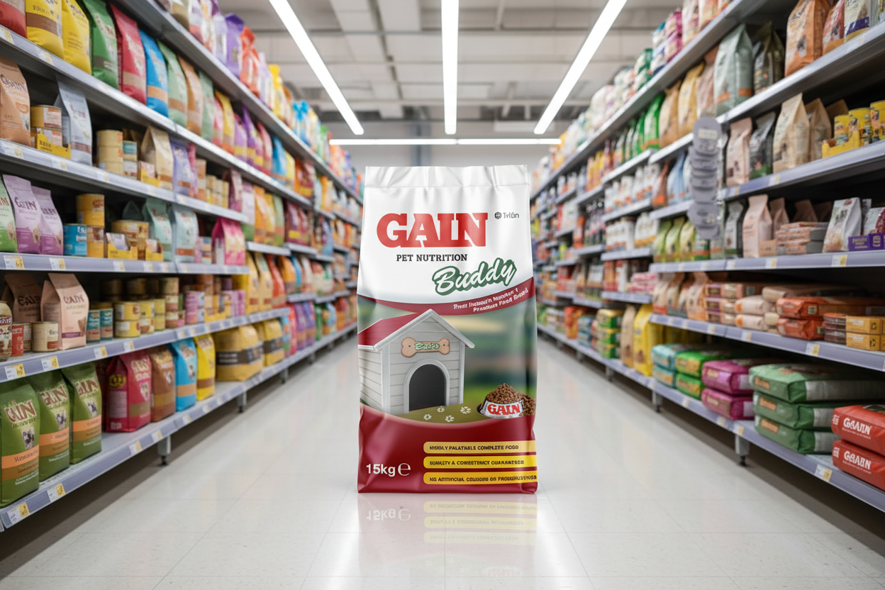 Gain Pet Nutrition Buddy 15Kg
