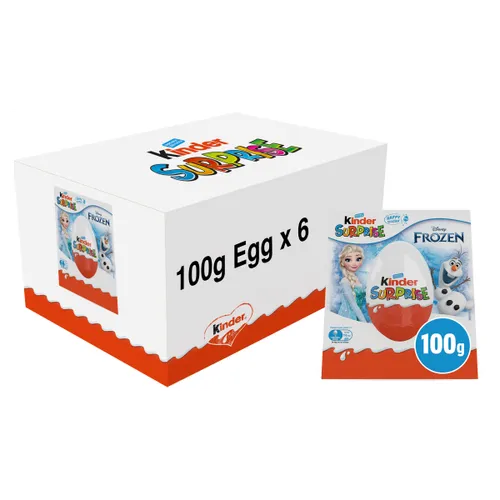 6 x Kinder Surprise Easter Egg - 100GM