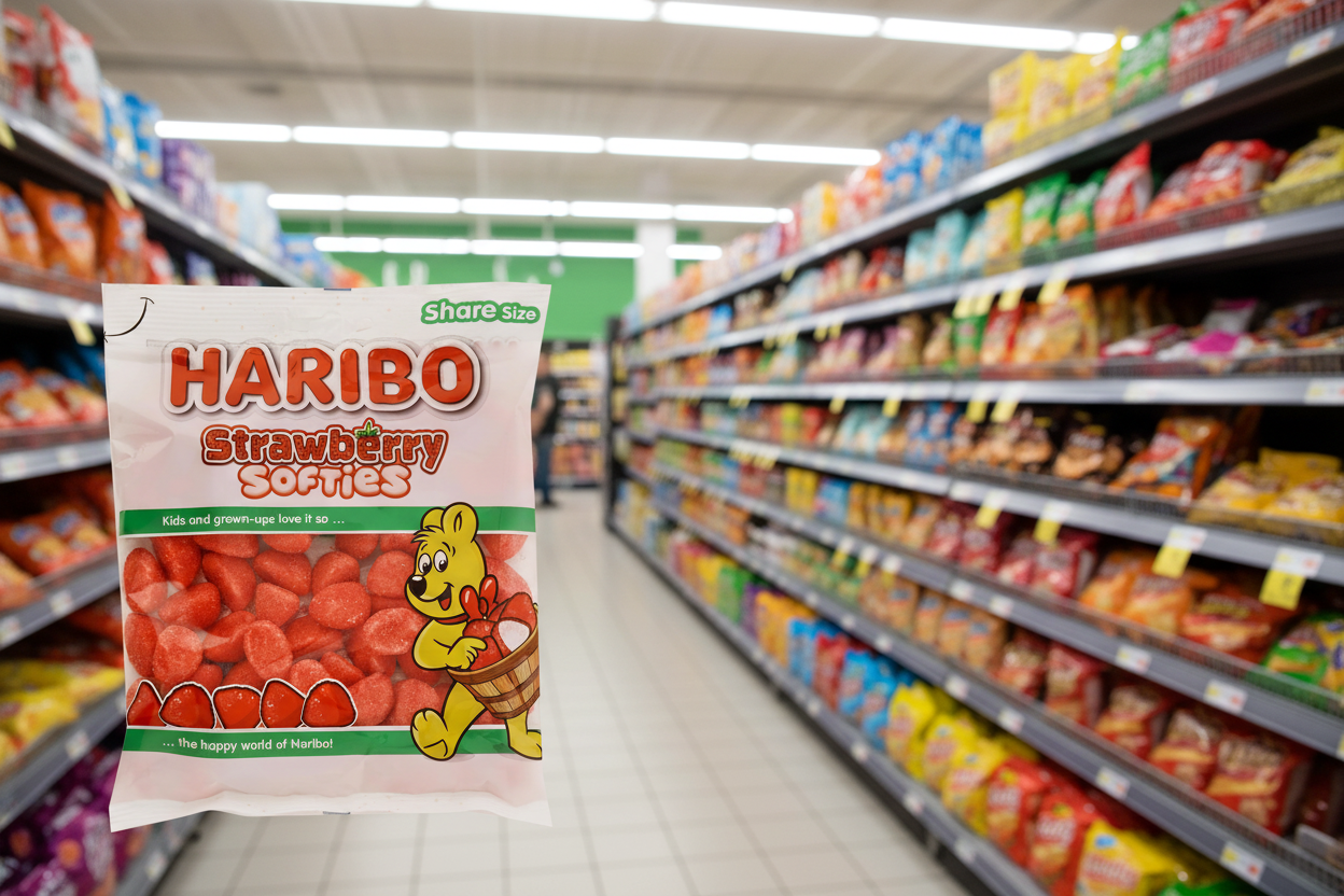 26 x Haribo Strawberry Softies 140G