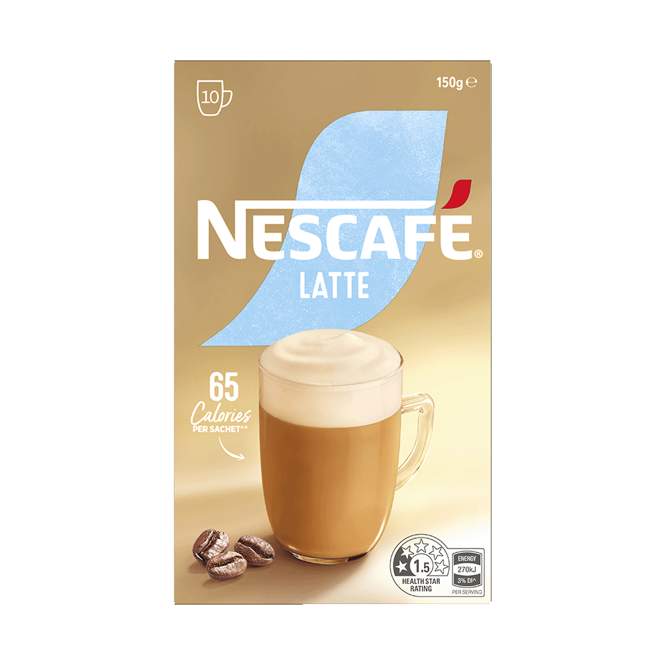 6 x Nescafe Latte Frothy Coffee Sachets - 126