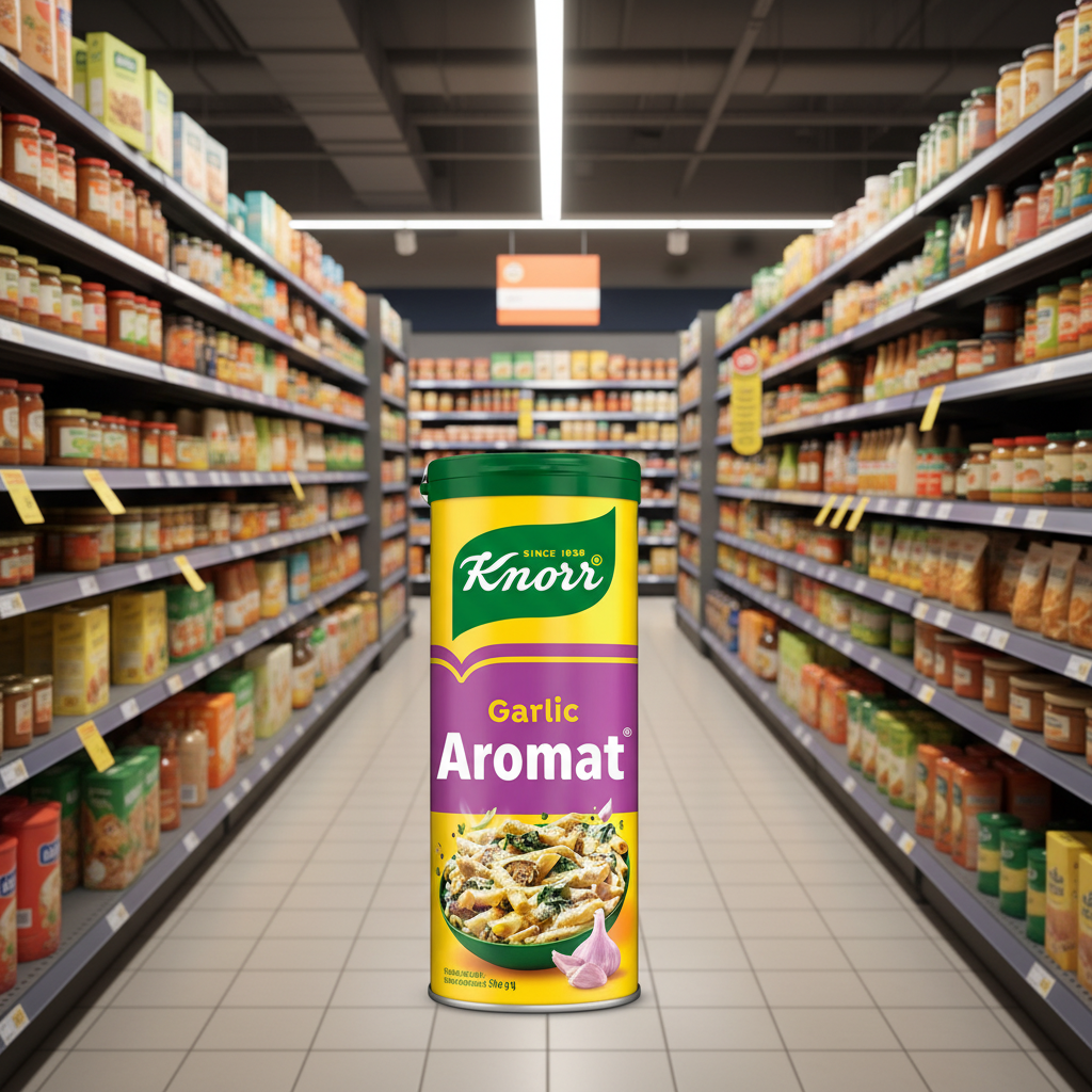 6 X Knorr Garlic Aromat Sprinkler - 90G