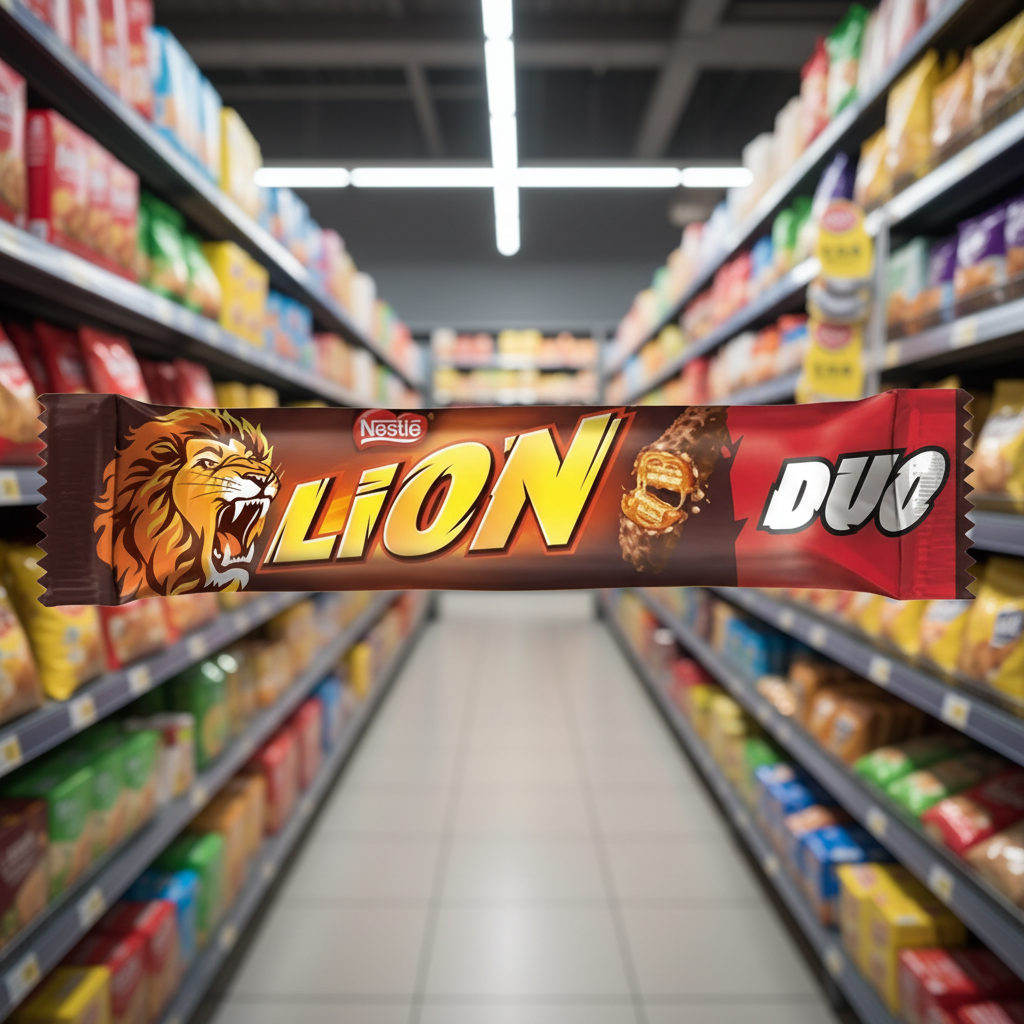 28 x Lion Milk Chocolate Duo Bar 60G