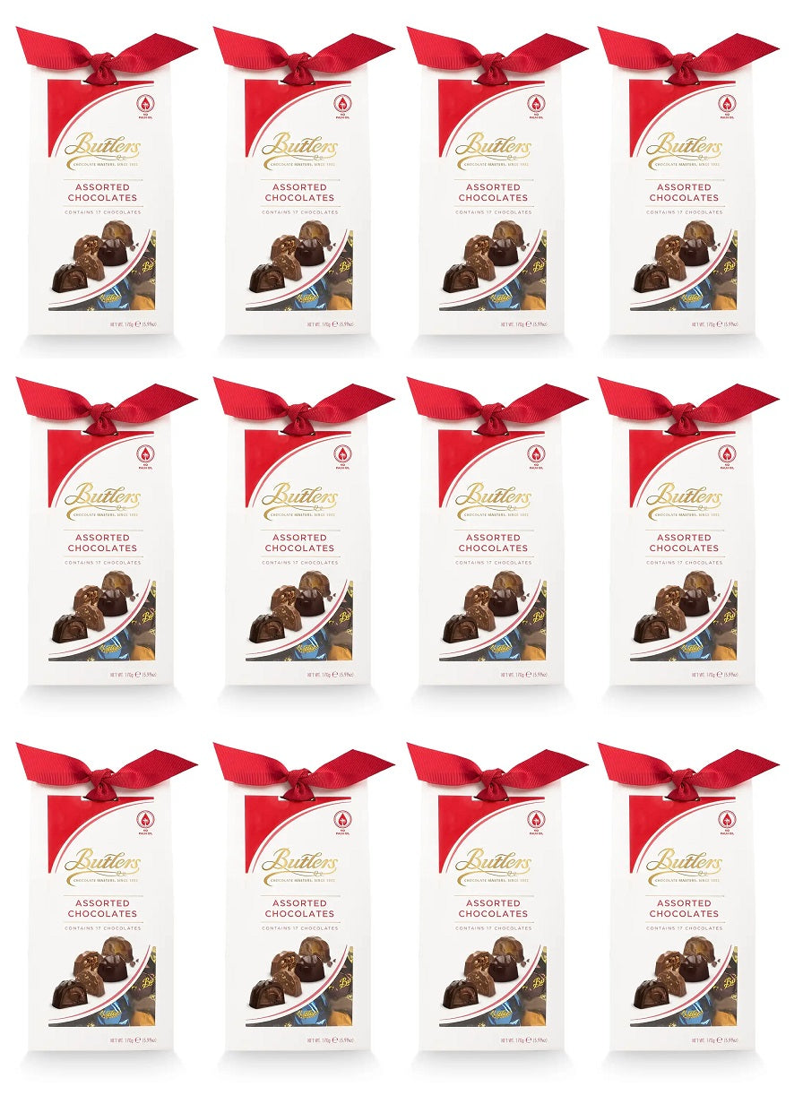 12 x Butlers Assorted Chocolates 170G