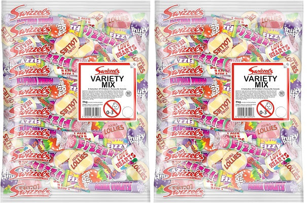 2 x Swizzels Variety Mix 3kg