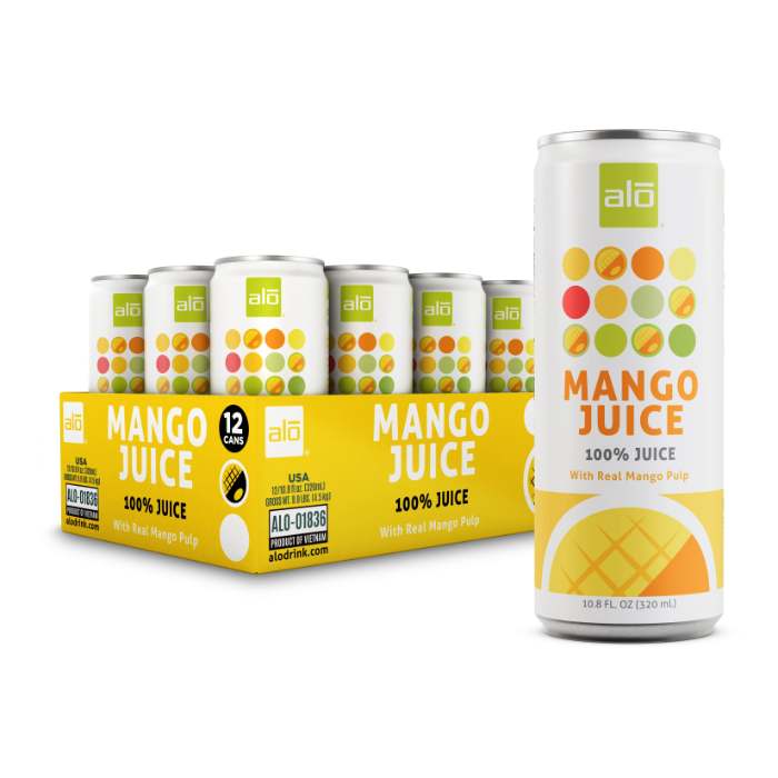 12 x ALO Mango Juice with Pulp - 320ml