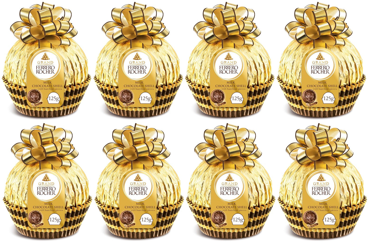 8 X Grand Ferrero Rocher Milk 125GM
