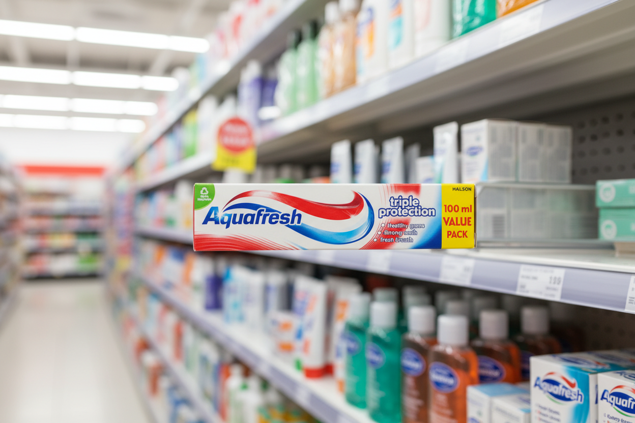 12 x Aquafresh Toothpaste Triple Protection - 100ML