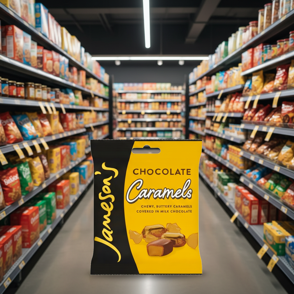 12 x Jamesons Chocolate Caramels Bag - 110GM