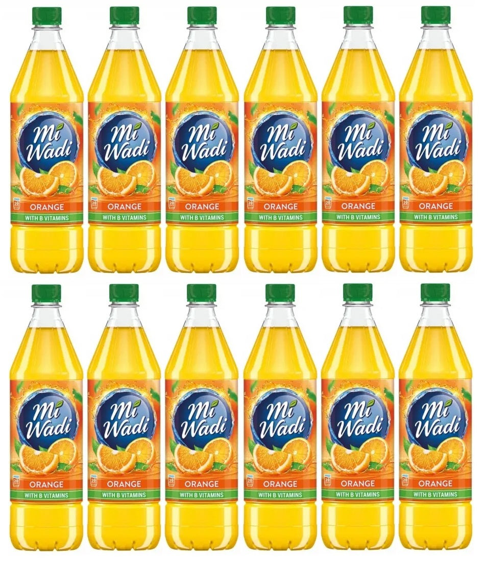 12 x Mi Wadi Orange - 1LTR