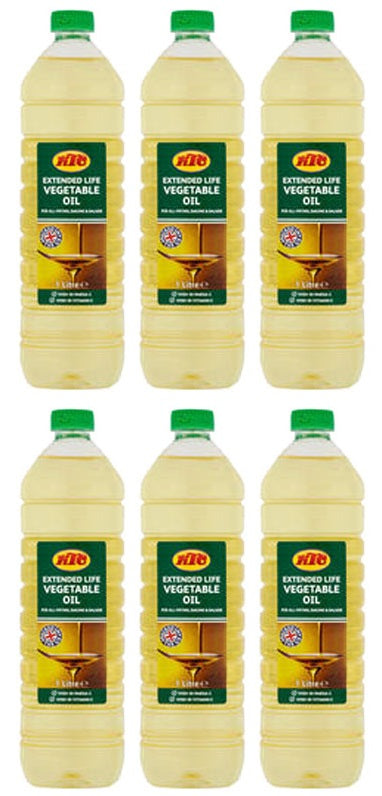6 x Local Living Veg Oil - 1 LITRE