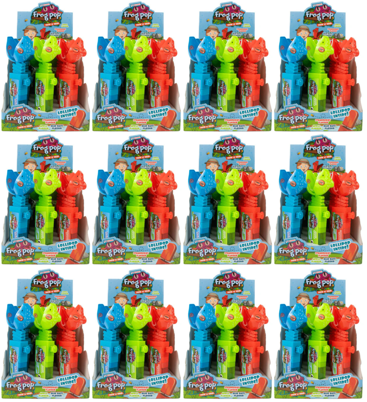 12 x Funriders Frog Pop - 17GM