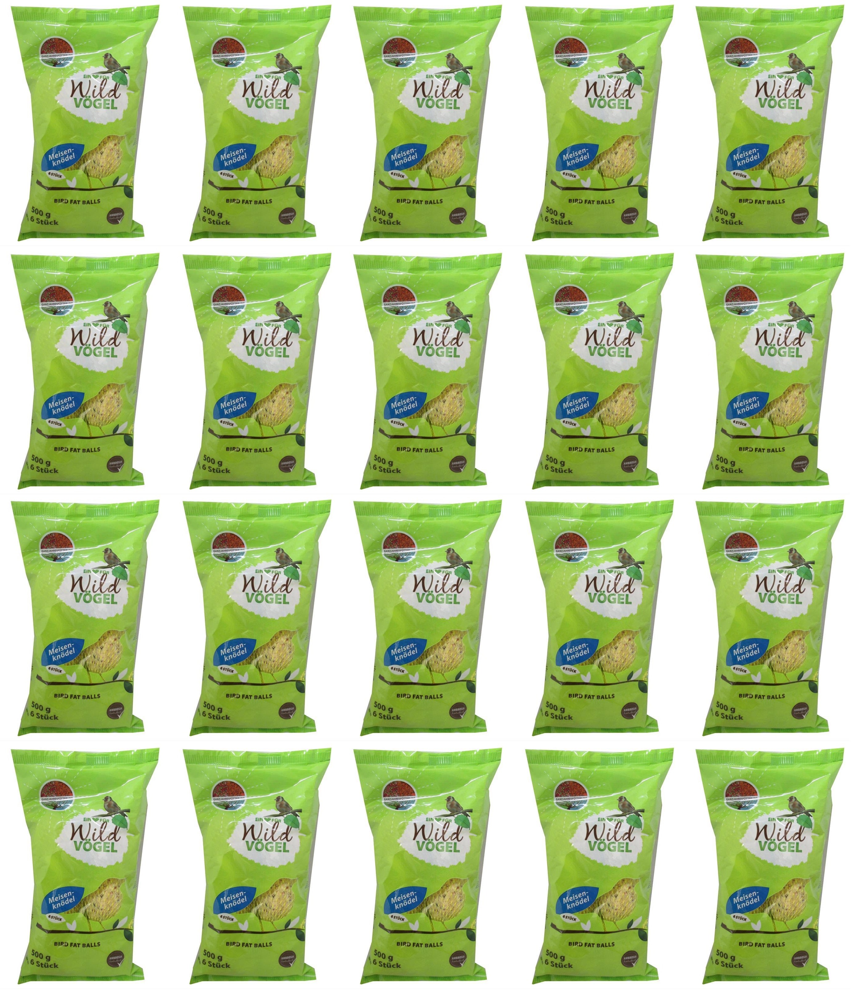 20 x Bird Fat Balls 500G