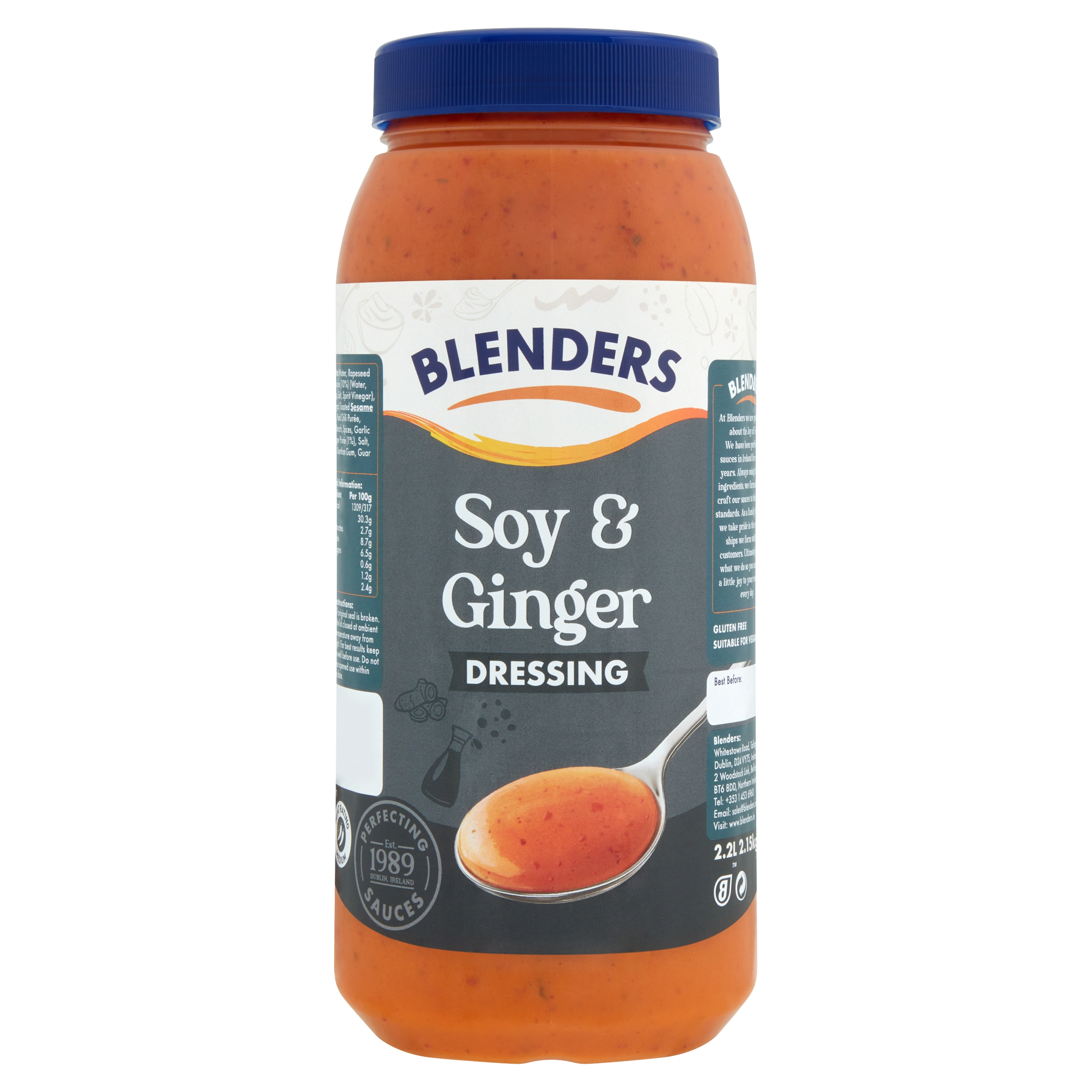 2 x Blenders Soy & Ginger Dressing 2.2L
