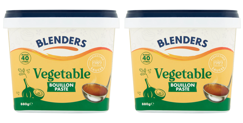 2 x Blenders Vegetable Bouillon Paste 880G