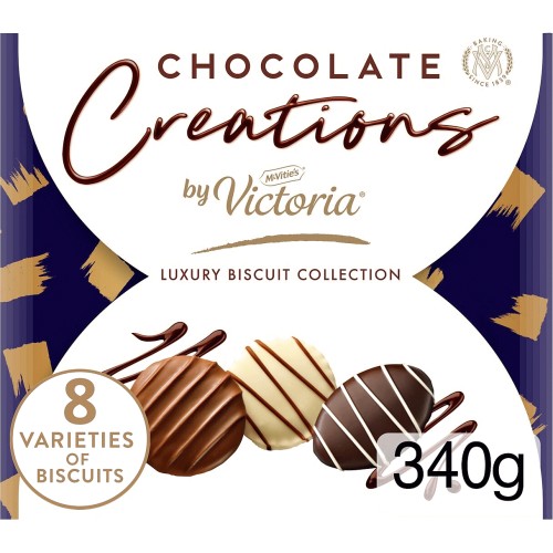 5 X Mcvities Victoria Luxury Chocolate Creations 312GM