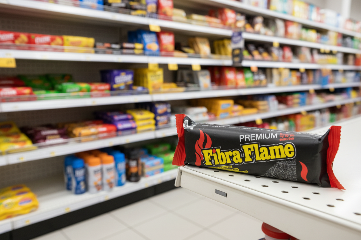 30 x Fibra Flame Premium Fire log