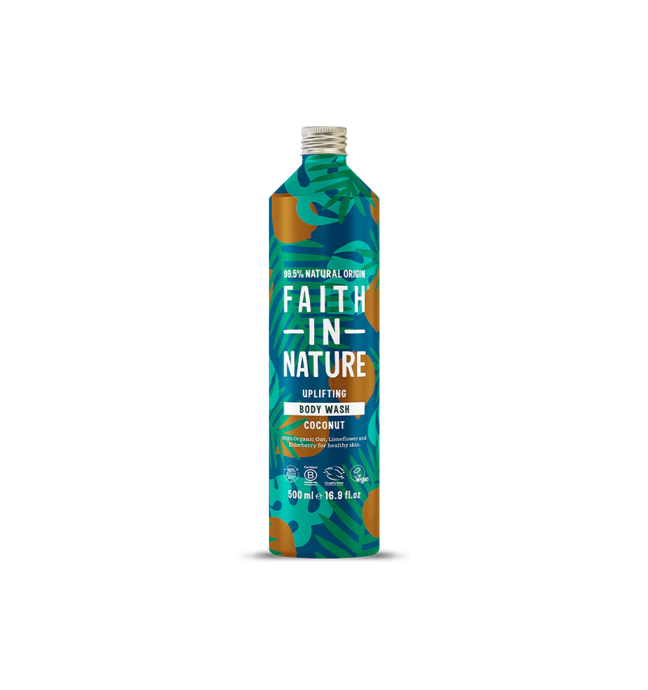 Faith In Nature Coconut Bodywash(Alumin Bot) - 500ml