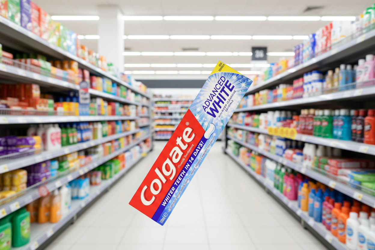 6 x Colgate Advanced White Teeth Whitening Toothpaste 100Ml