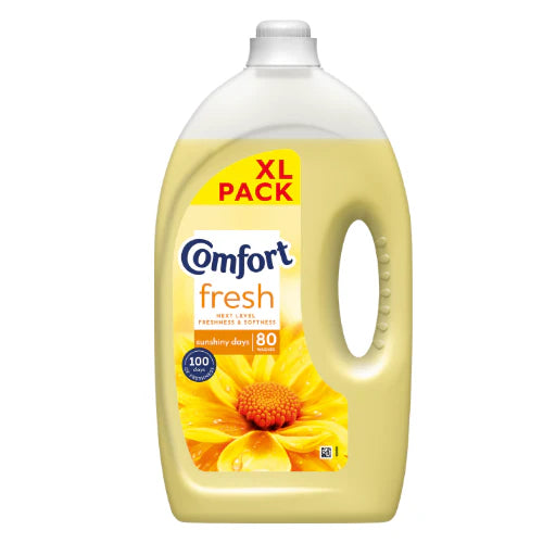 4 x Comfort Sunshiny Days 80 Wash - 2400ML