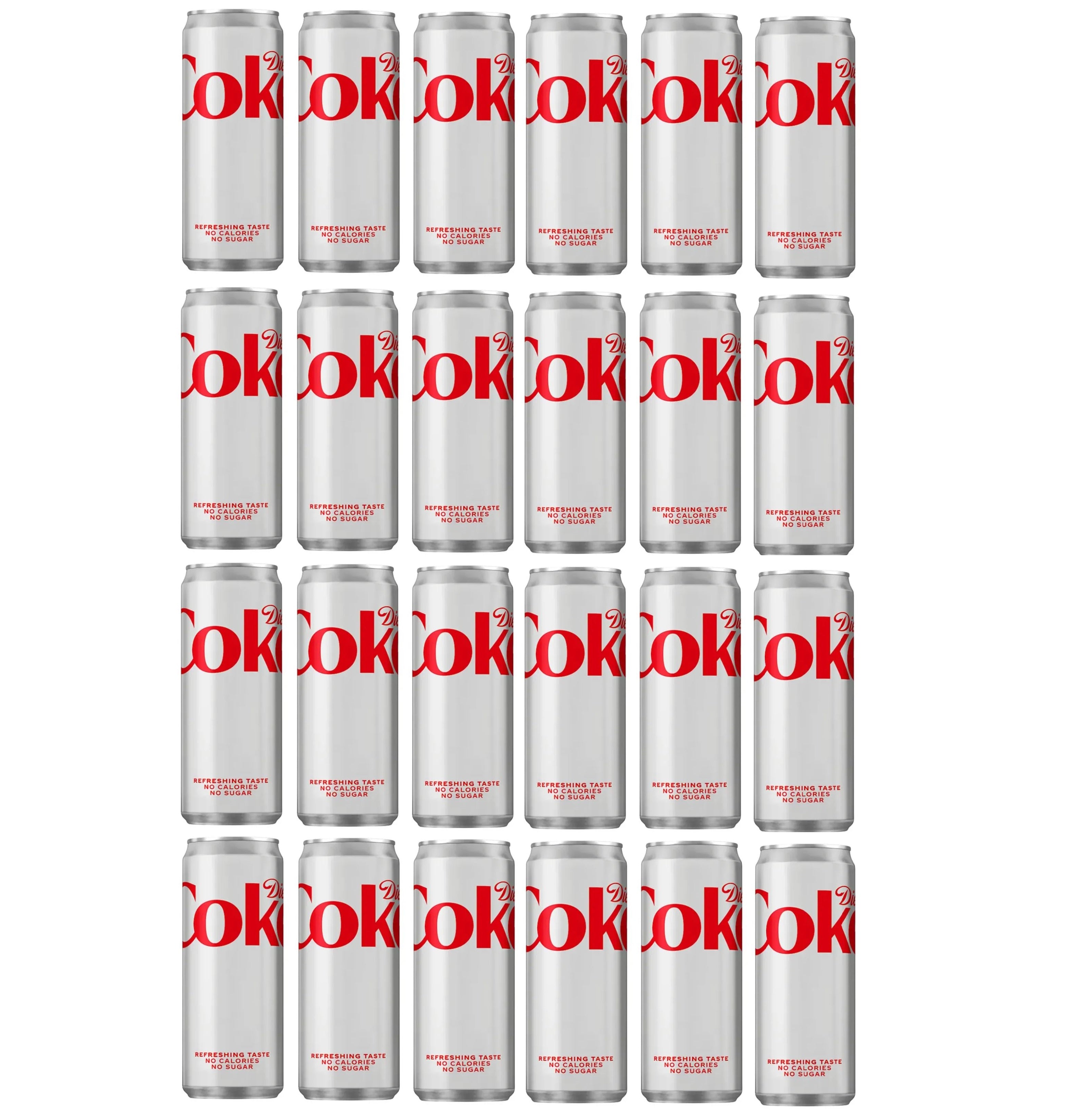 24 x Diet Coke Cans 330Ml