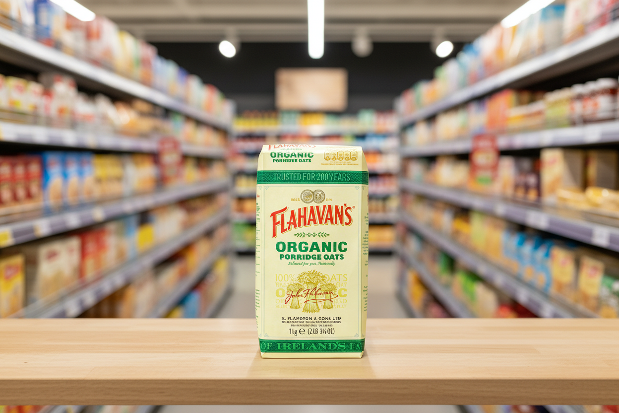 Flahavan's Organic Porridge Oats 4Kg