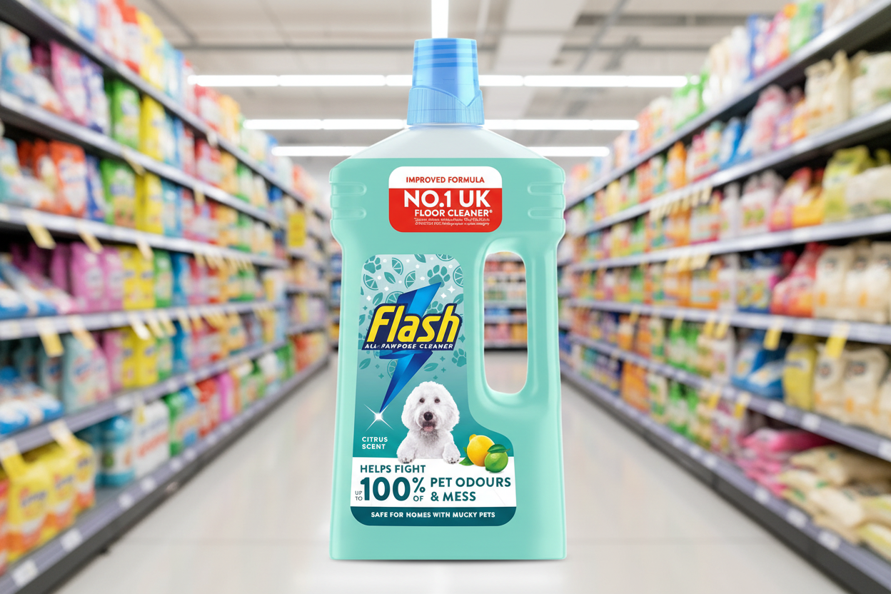 6 x Flash Liquid Citrus Pet - 1 LITRE