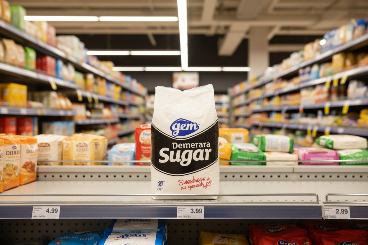 Gem Demerara Sugar 3Kg