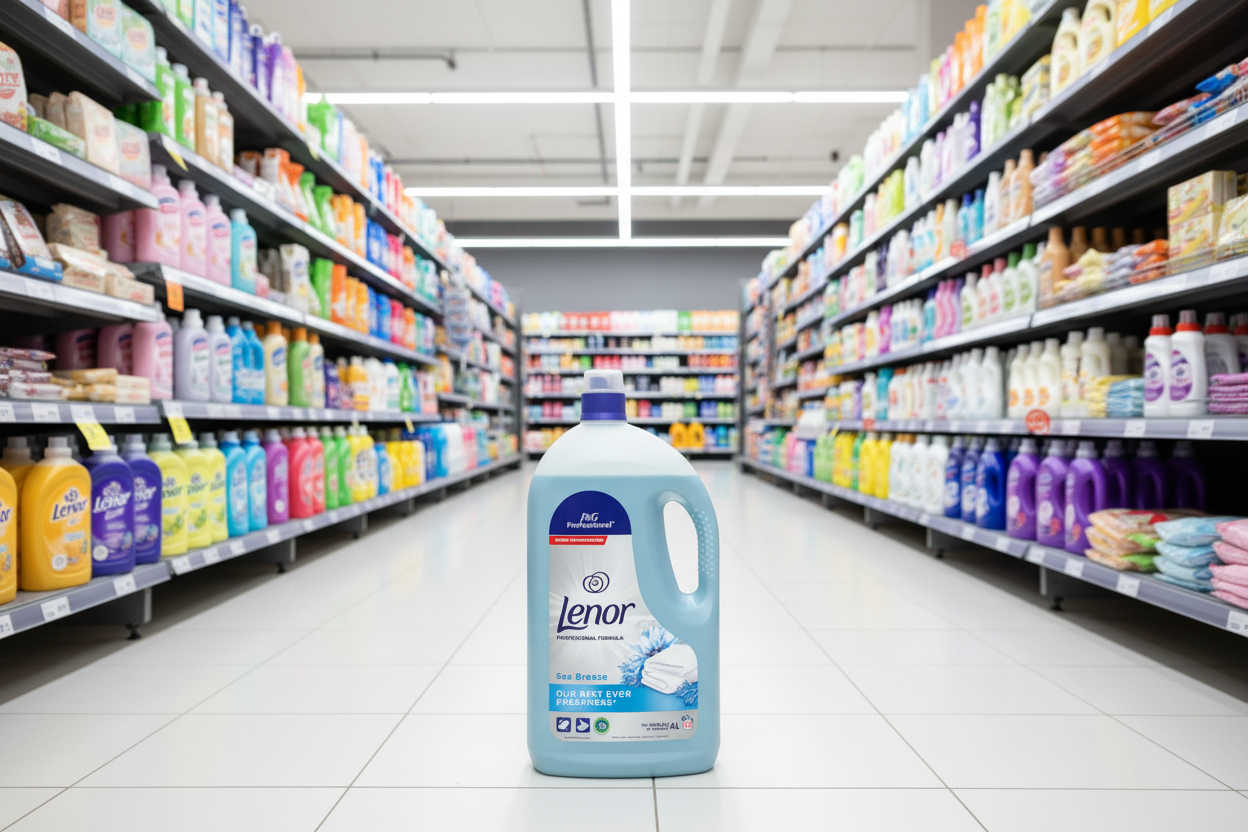 3 x Lenor Professional Sea Breeze Fabric Softener 200 Washes 4L